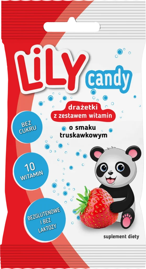 Drażetki z zestawem 10 witamin